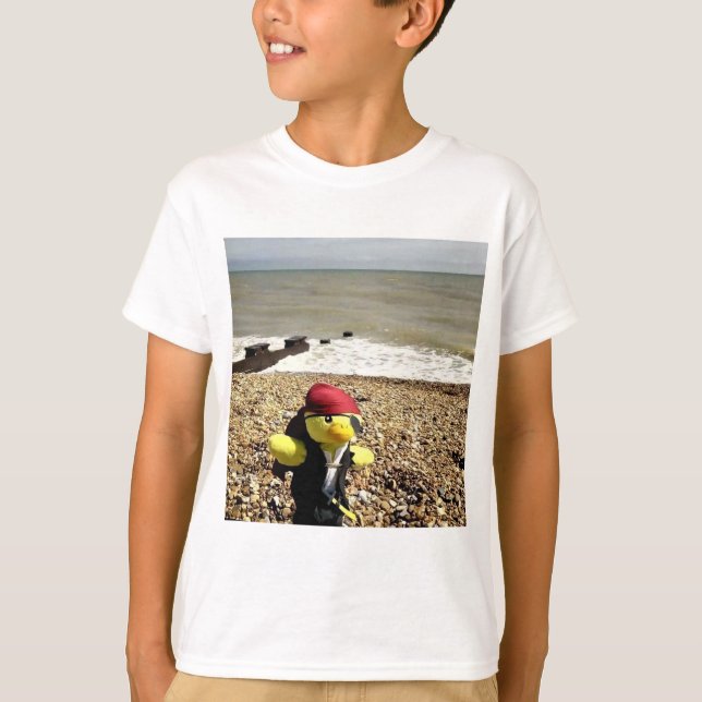 T-shirt Danny Duck le Pirate (Devant)