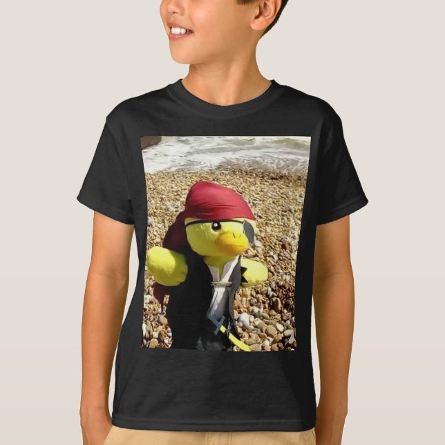 T-shirt Danny Duck le pirate (Devant)