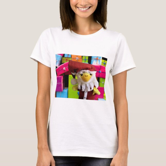T-shirt Danny Duck Santa - Aventure de Noël (Devant)
