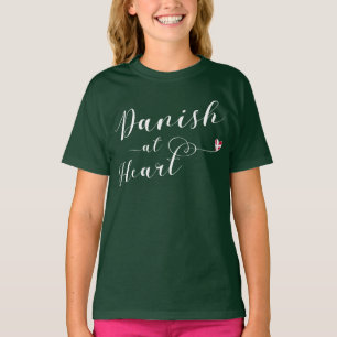 T-shirt Danois Au Coeur, Danemark