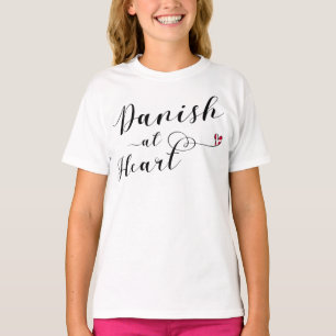 T-shirt Danois Au Tee - shirt Du Coeur, Danemark