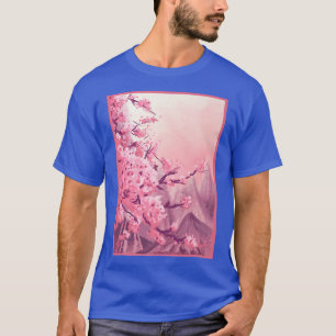 T-shirt Danoise Pastel esthétique Cerisier Blossom Japonai