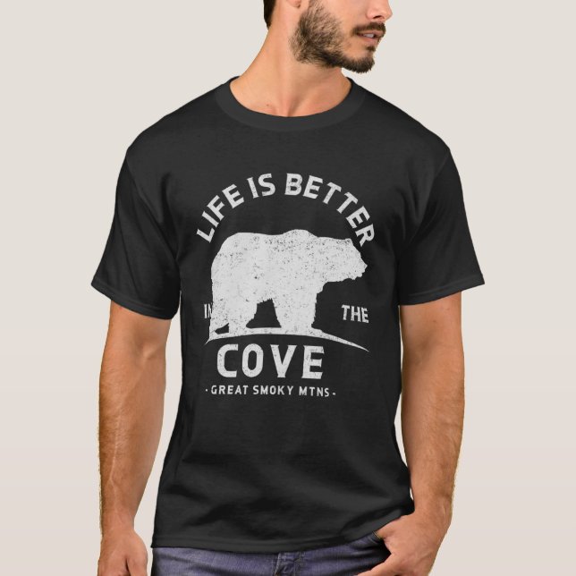 T-shirt dans Cades Cove Great Smoky Mountains (Devant)