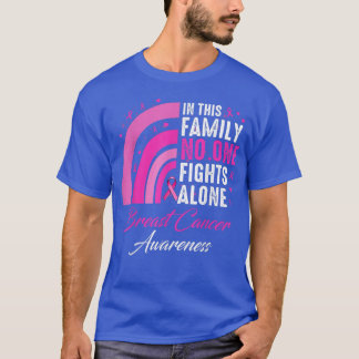 T-shirt Dans Cette Famille, Personne Ne Lutte Seul Cancer