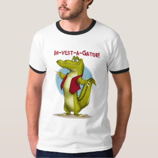 T-shirt dans-gilet-un-alligator !