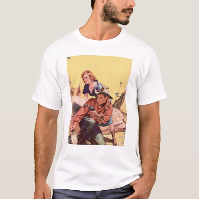 T-shirt Dans la chaleur de la bataille (Devant)