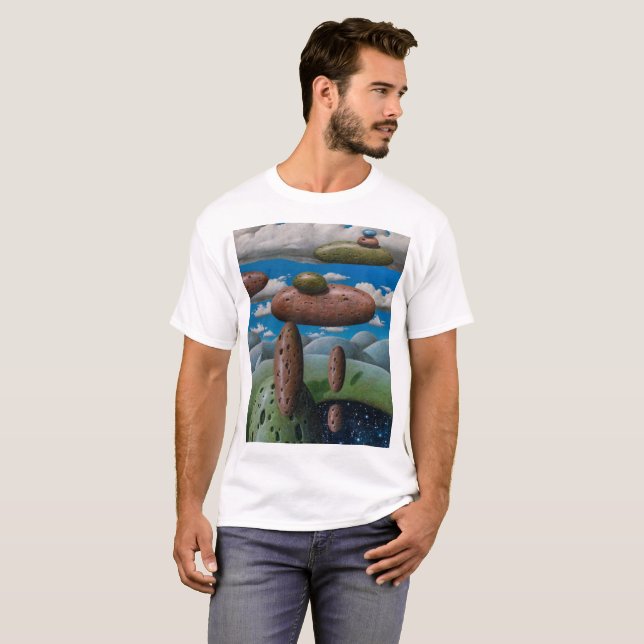 T-shirt Dans la chemise de l'au-delà (Devant entier)