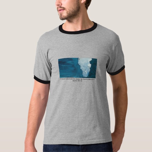 T-SHIRT DANS LA CONFIANCE TRANQUILLE (Devant)
