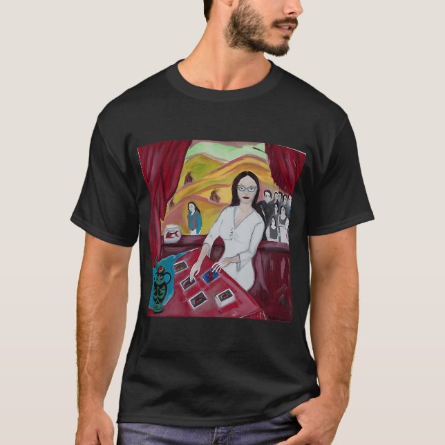 T-shirt Dans la file d'attente pour l'amour (Devant)