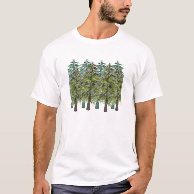 T-SHIRT DANS LA FORÊT (Devant)
