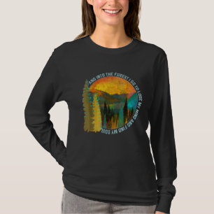 T-shirt Dans La Forêt Je Pars Randonnée Nature Lover Campi