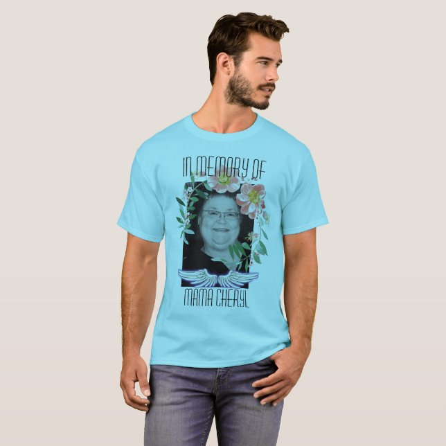 T-shirt Dans la mémoire de Cheryl Robinson (Devant entier)