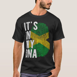 T-shirt dans l'ADN Drapeau de la Jamaïque Fête de l'indépe