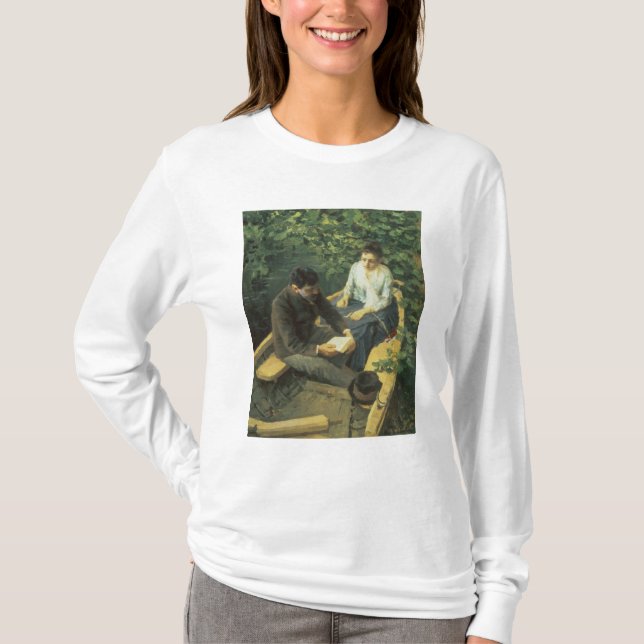 T-shirt Dans le bateau, 1888 (Devant)
