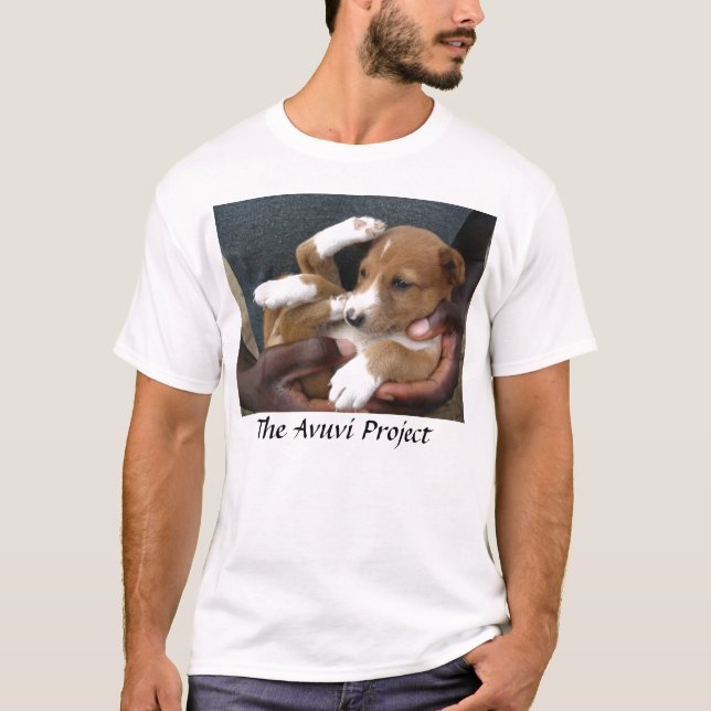 T-shirt Dans le bon chiot de Hands_Benin (Devant)
