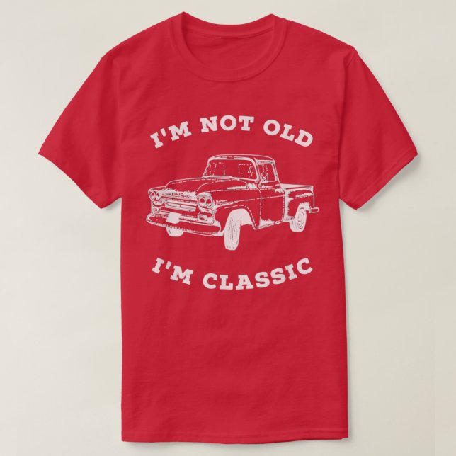 T-shirt Dans le camion Retro (Design devant)