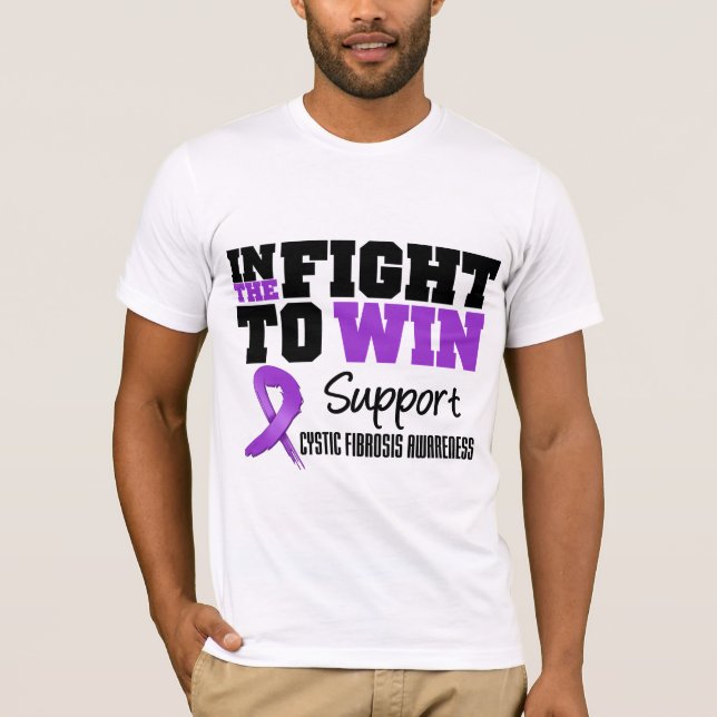 T-shirt Dans le combat pour gagner la conscience de (Devant)