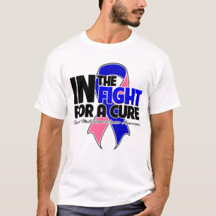 T-shirt Dans le combat pour un traitement - cancer du sein