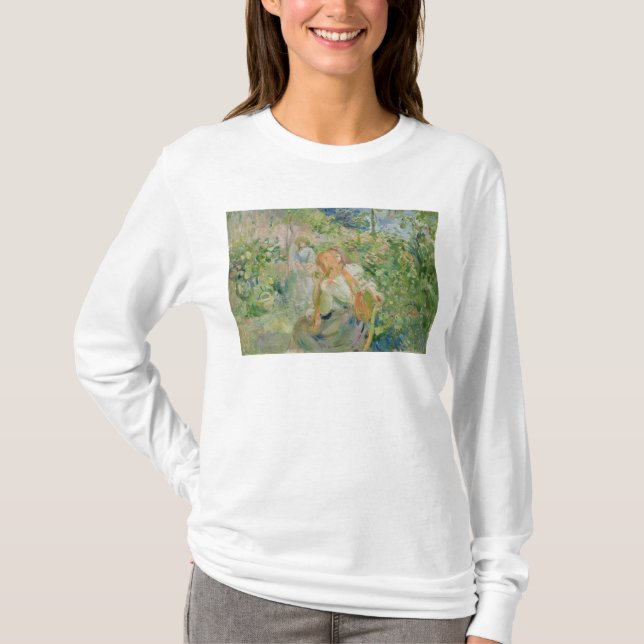 T-shirt Dans le jardin au Roche-Plat, 1894 (Devant)