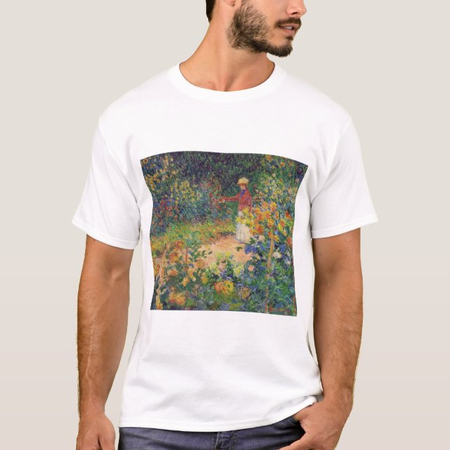 T-shirt Dans le jardin, Monet (Devant)
