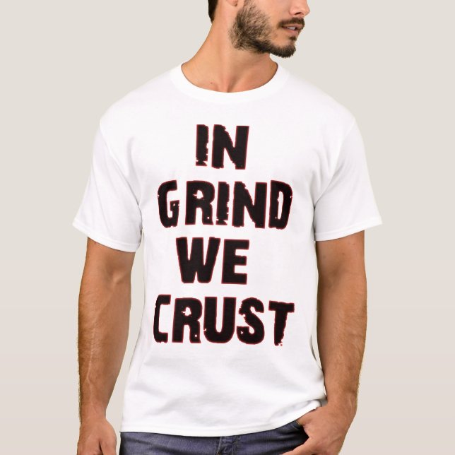 T-shirt Dans le morcellement nous nous couvrons d'une (Devant)