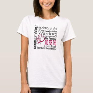T-shirt Dans le myélome multiple d'hommage de collage