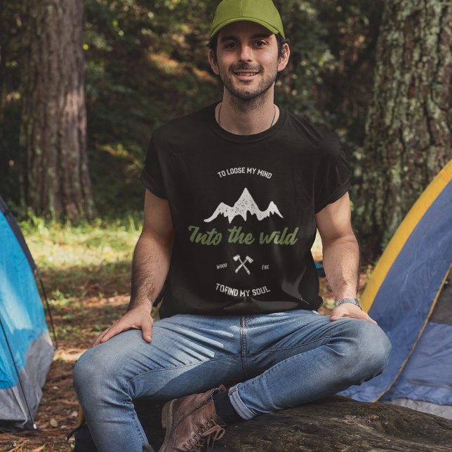 T-shirt Dans le passionné d'aventure sauvage (Créateur téléchargé)