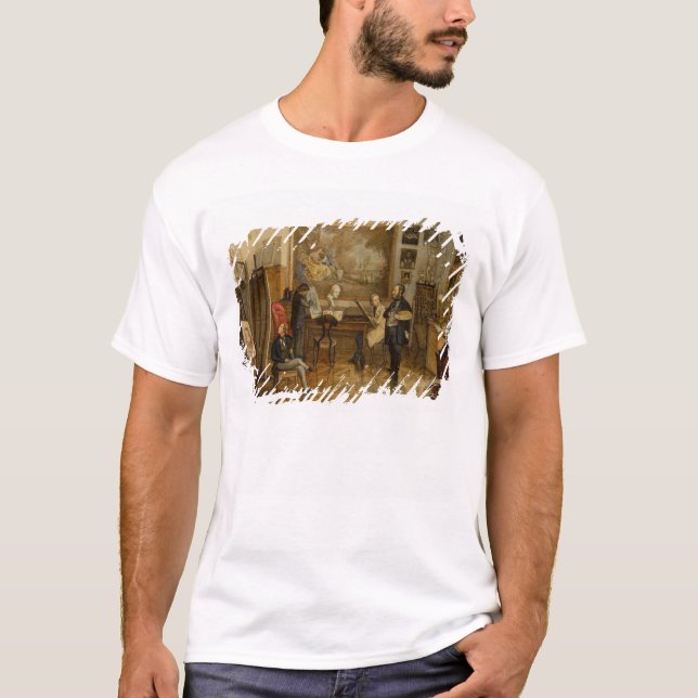 T-shirt Dans le studio de Miklos Barabas (Devant)
