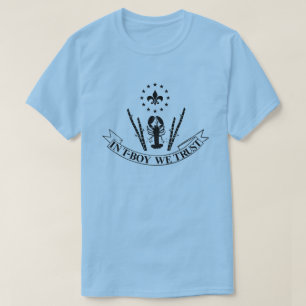 T-shirt Dans le T-Garçon nous faisons confiance au tee -