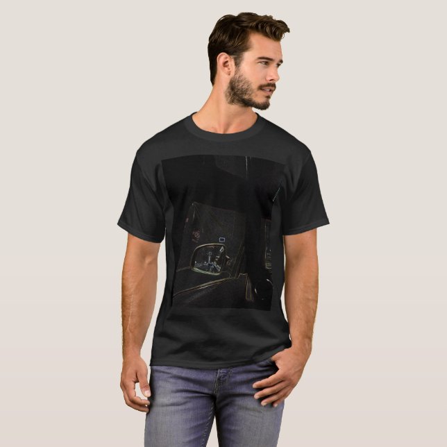 T-shirt dans le tunnel (Devant entier)