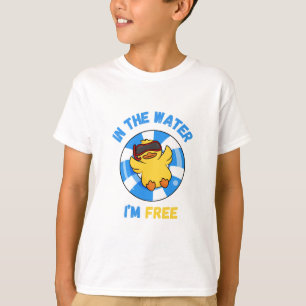 T-SHIRT DANS L'EAU JE SUIS GRATUIT !