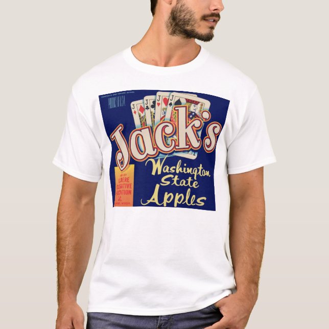 T-shirt Dans les années 1950, Jack’s Washington State Appl (Devant)