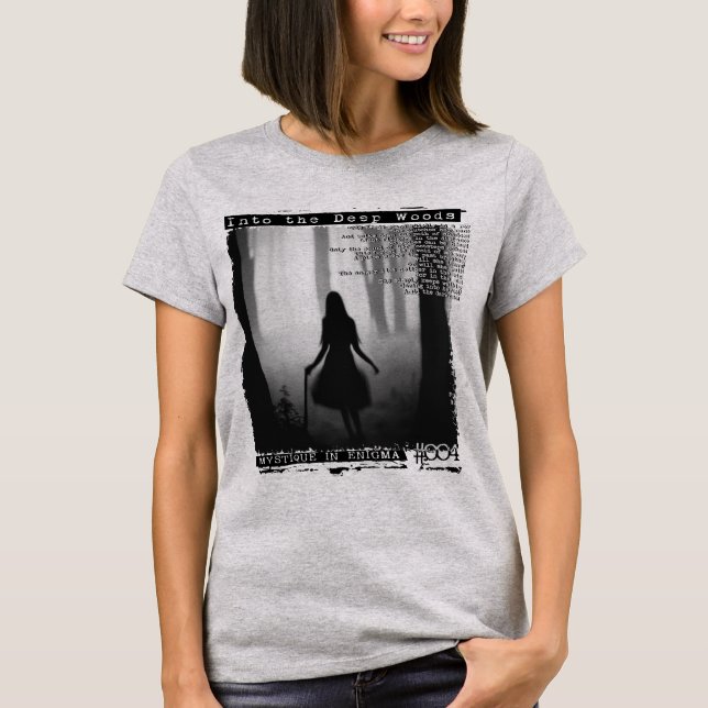 T-shirt Dans les bois profonds  (Devant)
