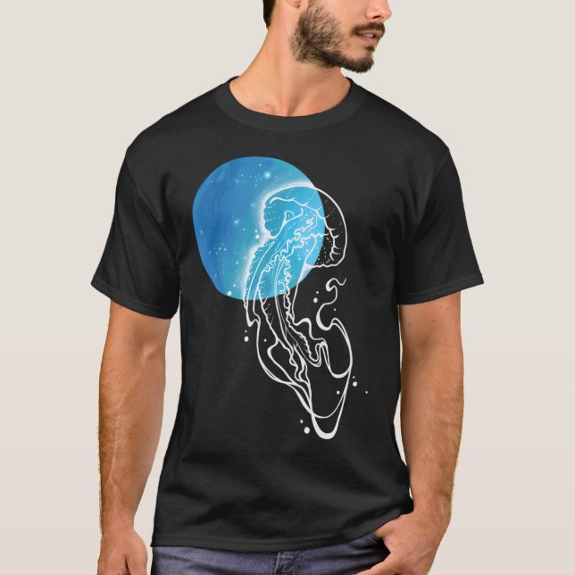 T-shirt Dans les profondeurs (Devant)