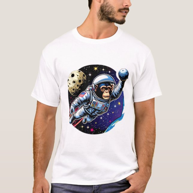 T-SHIRT DANS L'ESPACE 5 (Devant)