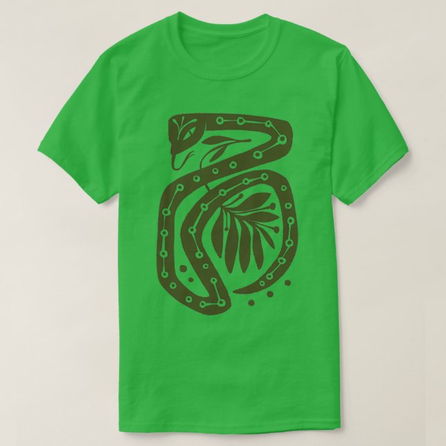 T-shirt dans l'herbe (Design devant)