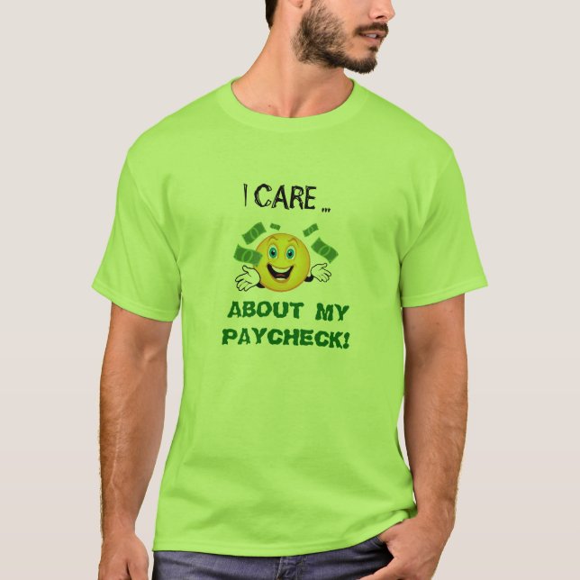T-shirt dans lui pour l'argent (Devant)