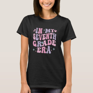 T-shirt Dans Ma Septième Ère D'Études, Retournez À L'École