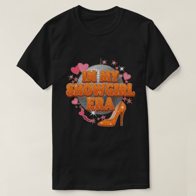 T-shirt Dans Ma Showgirl Era Disco Ball Sparkle Men (Design devant)