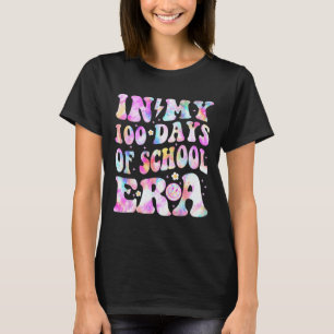 T-shirt Dans Mes 100 Jours De L'Ère Scolaire Rétro Sourire
