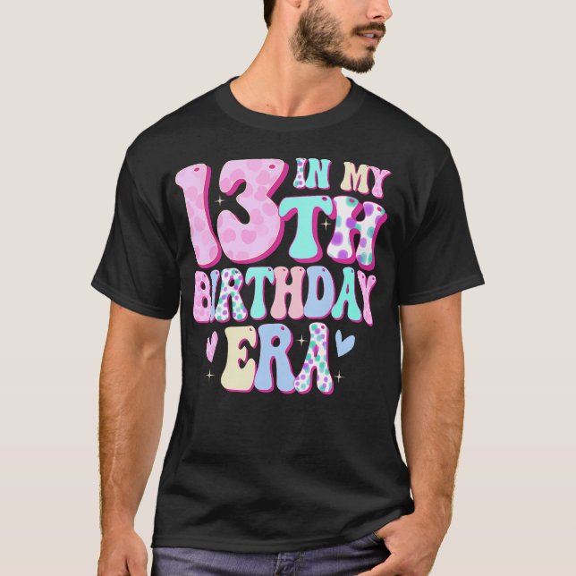 T-shirt Dans Mon 13E Anniversaire Cadeaux Fille Treize Ann (Devant)