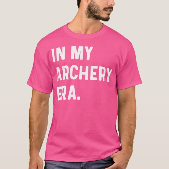 T-shirt Dans Mon Arc De Tir À L'Arc Résurve Barebow Compou (Devant)