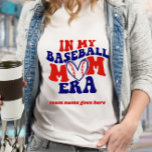 T-SHIRT DANS MON BASEBALL MOM ERA RETRO NOM VINTAGE DE L'É<br><div class="desc">Préparez-vous à montrer votre fierté de maman de baseball avec notre charmant t-shirt : une police vintage de charme disant "à l'ère de ma mère de baseball" couplée à une balle de baseball en forme de coeur pour tousser à vos cordes. Nous avons laissé un espace spécial pour le nom...</div>