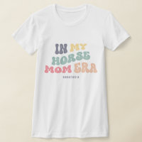 Dans Mon Cheval Maman Era Pastel Wavy Text Equestr