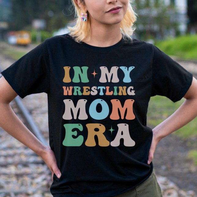 T-shirt Dans Mon combat, l'ère de maman Super Retro (Créateur téléchargé)