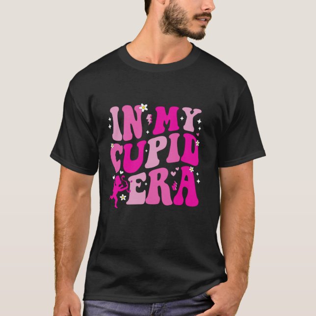 T-shirt Dans Mon Époque Cupidante, T-Chemise À Longue Tête (Devant)