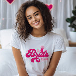T-shirt Dans mon époque de mariée Type rétro et anneau Mar<br><div class="desc">Dans mon époque de mariée Type rétro et ceinture Mariage T-shirt</div>