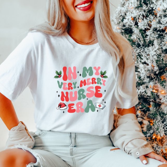 T-shirt Dans Mon Époque De Soins Infirmières Très Joyeuse (Créateur téléchargé)