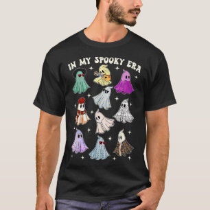 T-shirt Dans Mon Époque Éffrayante Fantôme Super Halloween