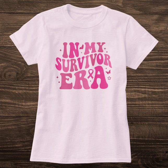 T-shirt Dans Mon Époque Survivante Pink Breast Cancer Sens (Créateur téléchargé)